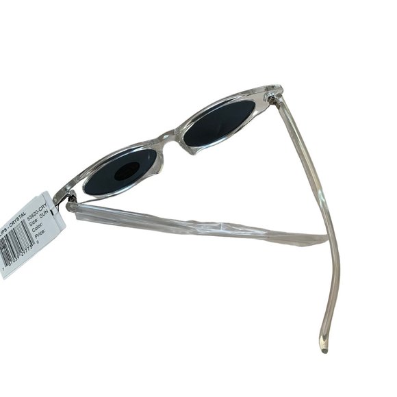 Clear Frame Cat Eye Sunglasses - Picture 3 of 3